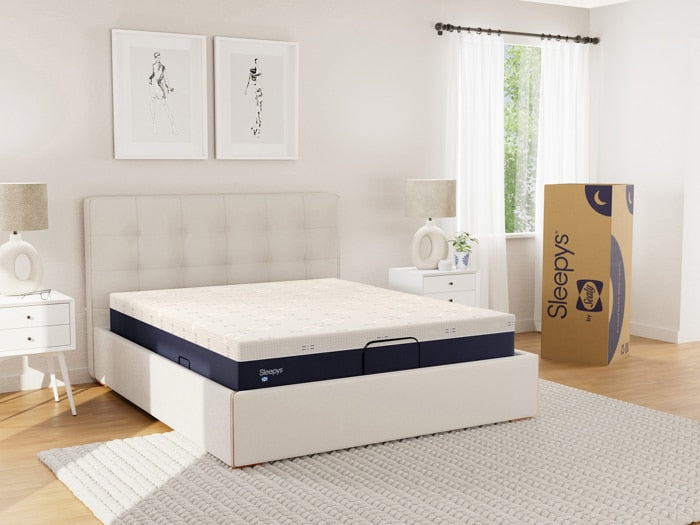 Sleepy's By Sealy Memory Foam Medium Mattress 10-Inch Gel Cooling