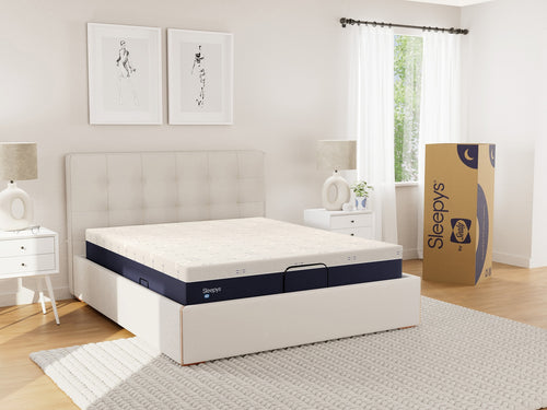 Sleepy's By Sealy Memory Foam Medium Mattress 10-Inch Gel Cooling